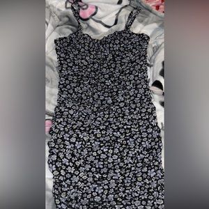 floral bodycon dress